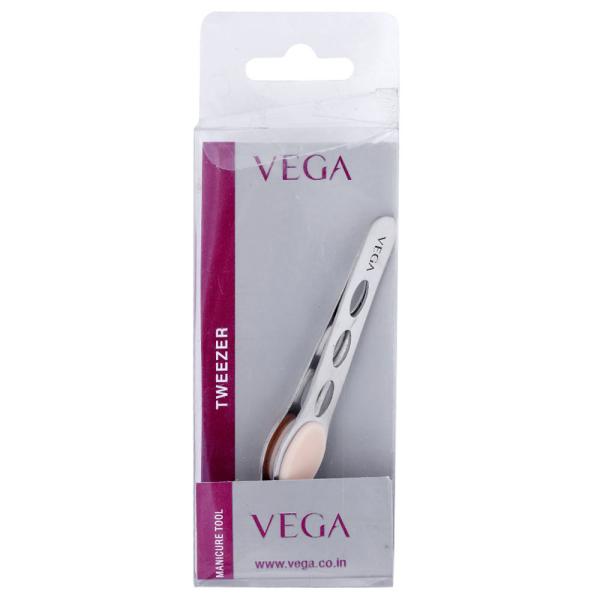 Vega Rubber Grip Tweezer (TW04) JioMart