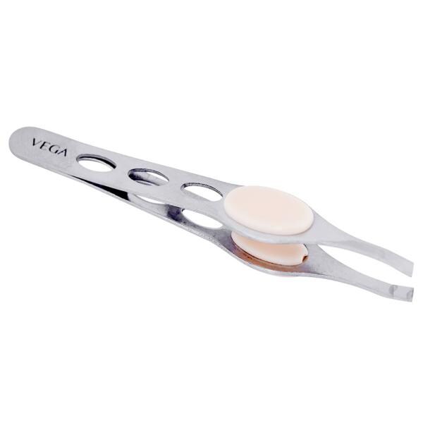 Vega Rubber Grip Tweezer (TW04) JioMart
