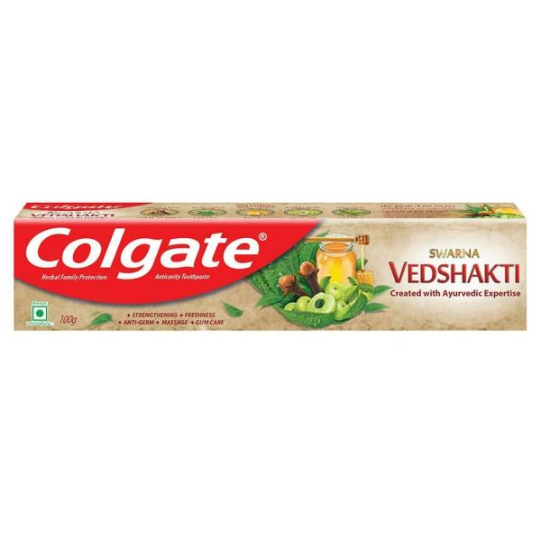 Colgate Swarna Vedshakti Toothpaste 100 g JioMart