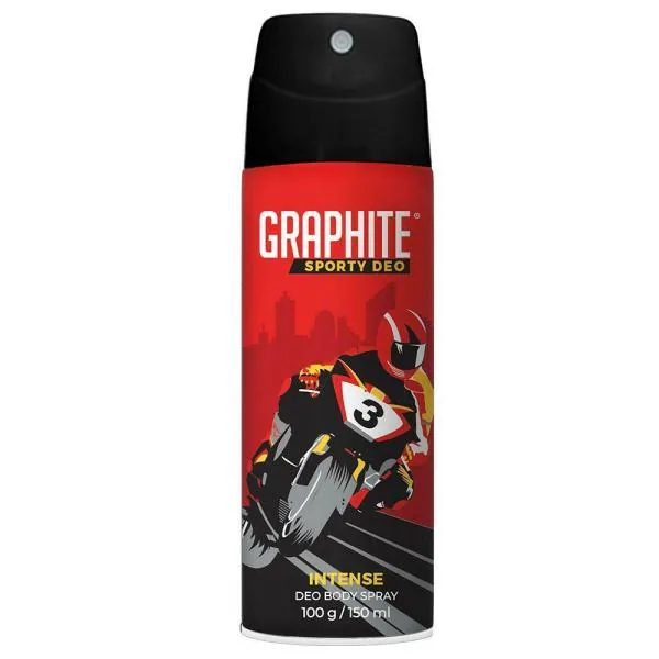 Graphite Sporty Intense Deo Body Spray 150 ml JioMart
