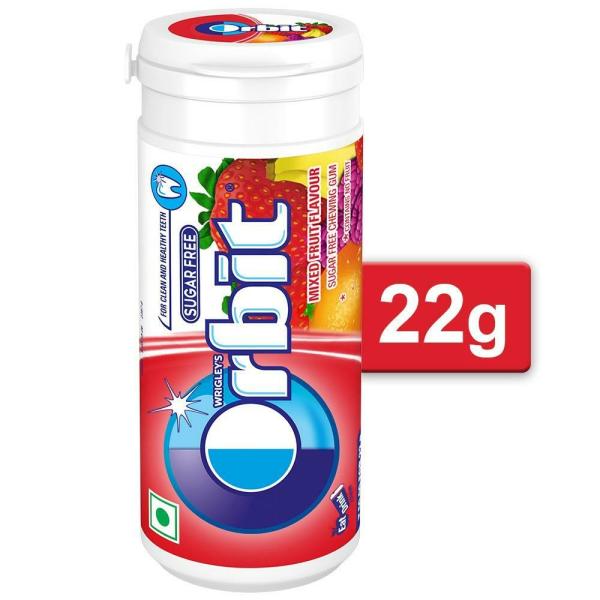 Orbit Mixed Fruit SugarFree Chewing Gum 22 g JioMart
