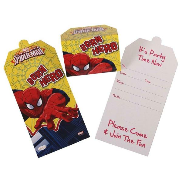 Pack of 10 Party Invitations 