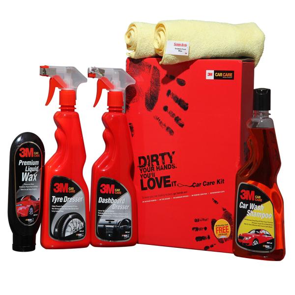 3M Big Car Care Kit with Free Micro Fiber Cloth JioMart