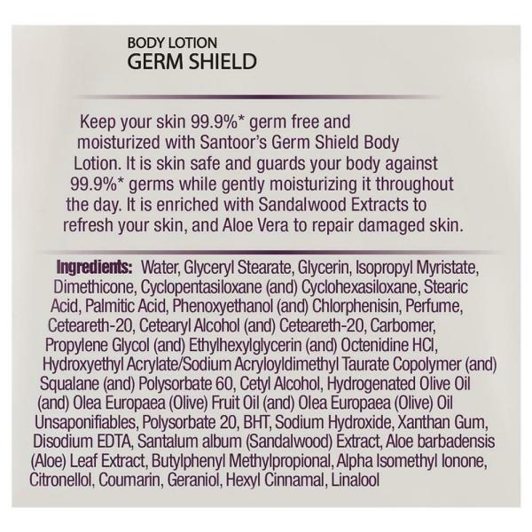 Santoor Germ Shield Body Lotion 250 ml JioMart