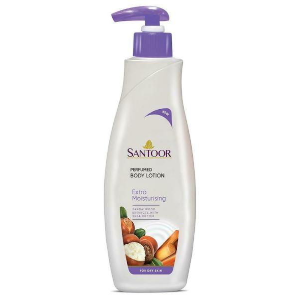 Santoor Extra Moisturising Perfumed Body Lotion for Dry Skin 250 ml