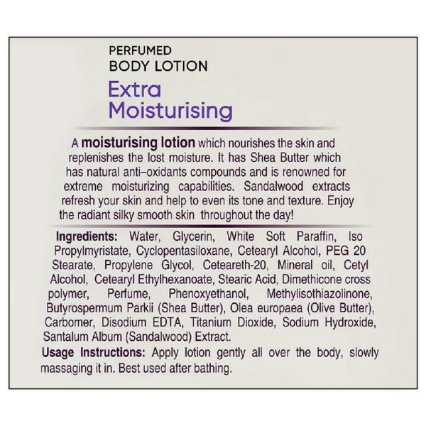 Santoor Extra Moisturising Perfumed Body Lotion for Dry Skin 250 ml