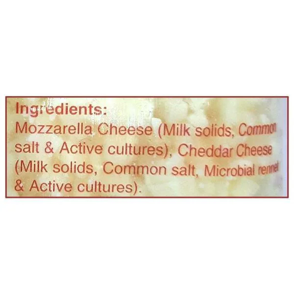 Amul Mozzarella And Cheddar Diced Cheese Blend 200 g (Pack) JioMart