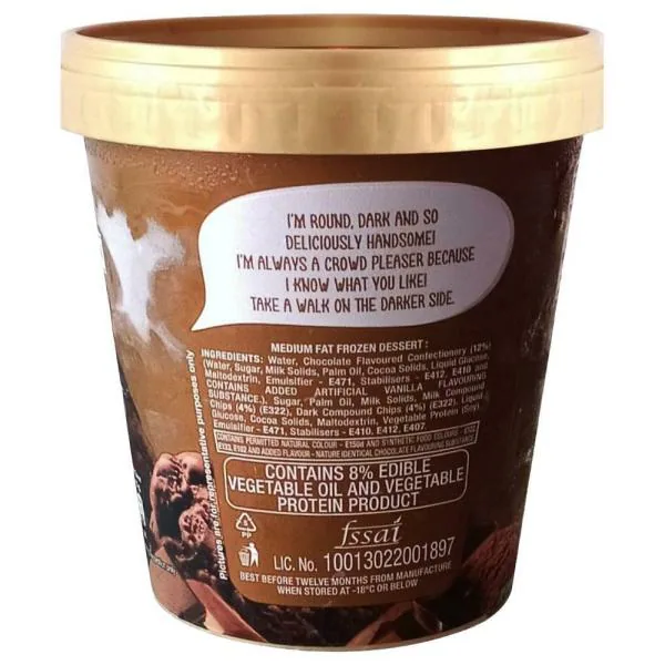 Kwality Wall's Chocolate Sensation Family Pack 700 ml (Tub) JioMart