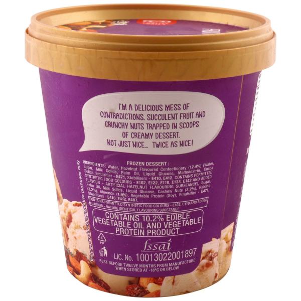 Kwality Wall's Fruit & Nut Family Pack 700 ml (Tub) JioMart