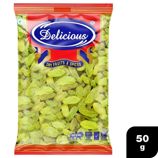 Delicious Exotic Green Kismis 50 g JioMart