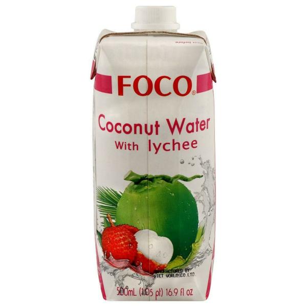 Foco Lychee Flavoured Coconut Water 500 ml JioMart