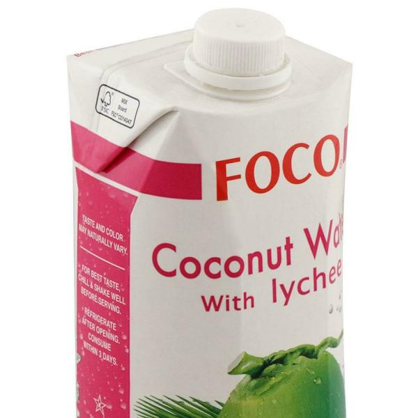 Foco Lychee Flavoured Coconut Water 500 ml JioMart
