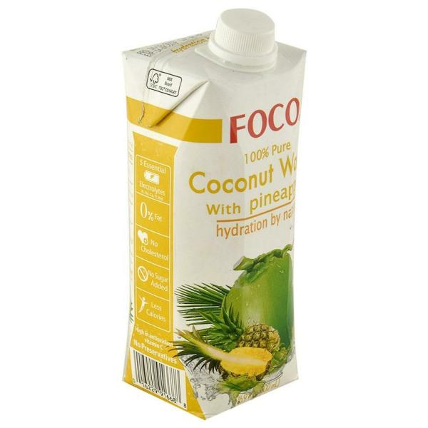 Foco Pineapple Flavoured Coconut Water 500 ml JioMart