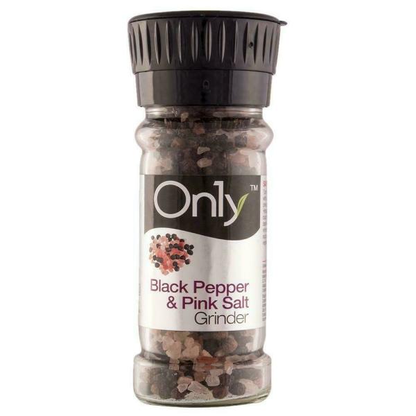 On1y Black Pepper & Pink Salt Grinder 80 g JioMart