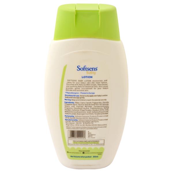 softsens baby lotion