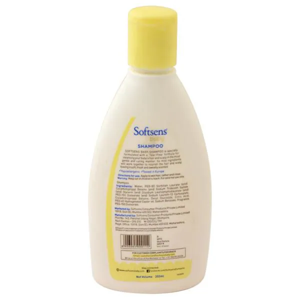 softsens baby shampoo