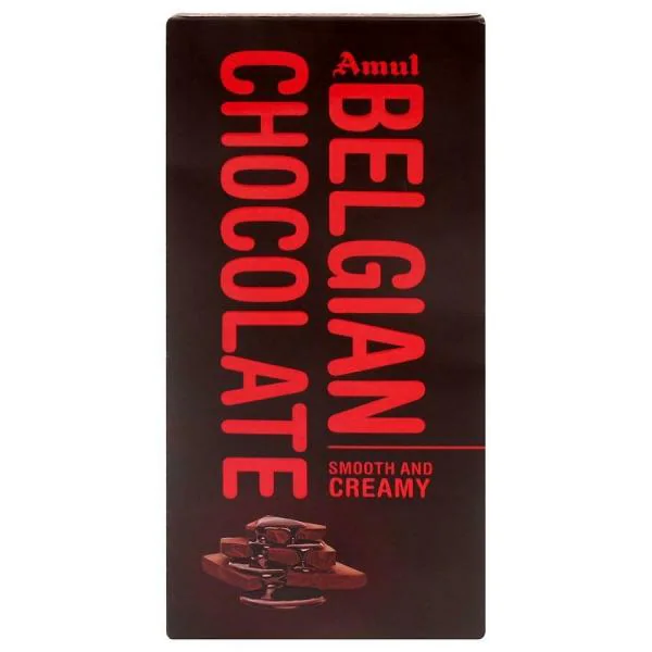 Amul Belgian Milk Chocolate 125 g JioMart
