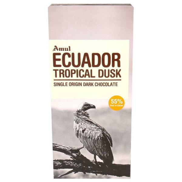 Amul Ecuador Tropical Dusk Dark Chocolate Bar 125 g JioMart
