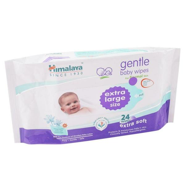 Himalaya Gentle Baby Wipes (XL) 24 pcs JioMart