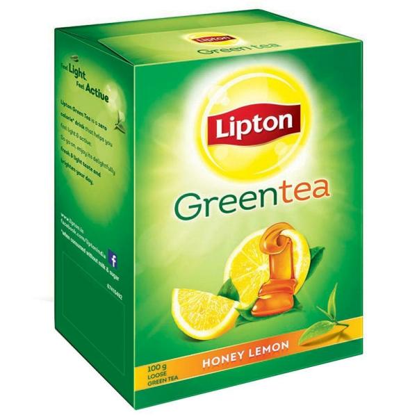 Lipton Honey Lemon Green Tea 100 g (Carton) JioMart