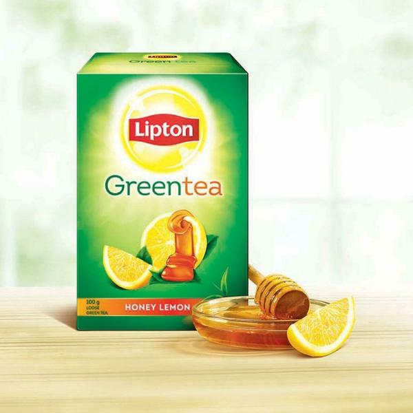 Lipton Honey Lemon Green Tea 100 g (Carton) JioMart