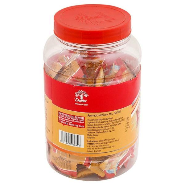 Dabur Honitus Honey & Ginger Cough Drops 100 pcs JioMart