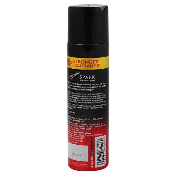 Kamasutra Spark Deodorant Spray for Men 220 ml JioMart