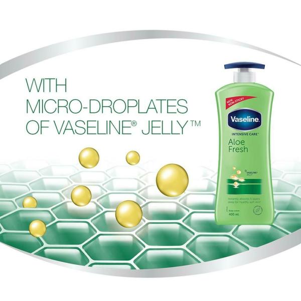 Vaseline Intensive Care Aloe Fresh Body Lotion 400 ml JioMart