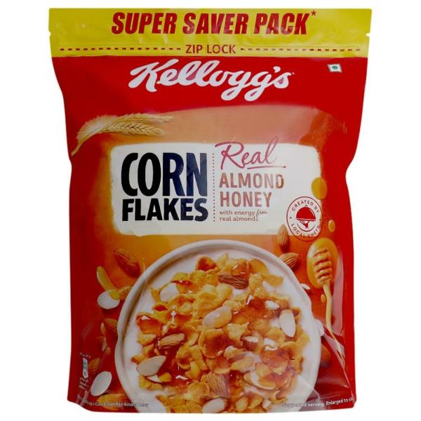 Kellogg's Corn Flakes With Real Almond & Honey 1 kg JioMart