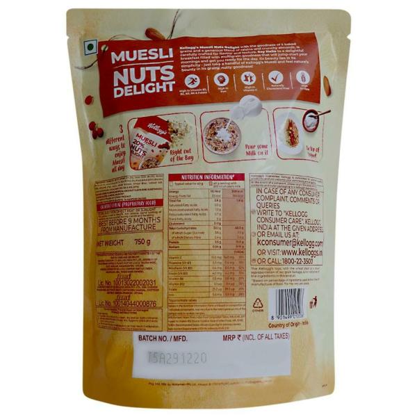 Kellogg's Nuts Delight Muesli 750 g JioMart
