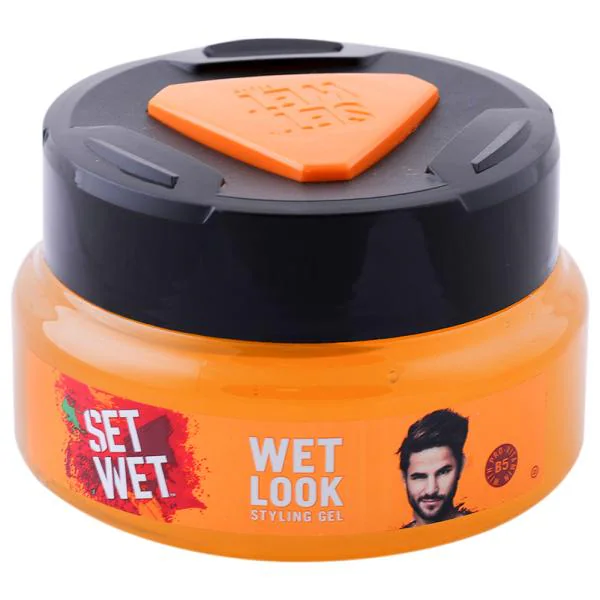 Set Wet Pro Vitamin B5 Wet Look Styling Hair Gel 250 ml - JioMart