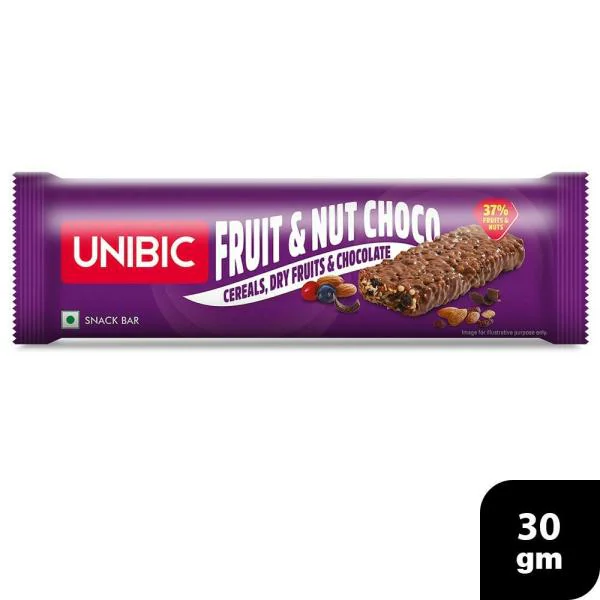 Unibic Fruit & Nut Choco Snack Bar 30 g JioMart