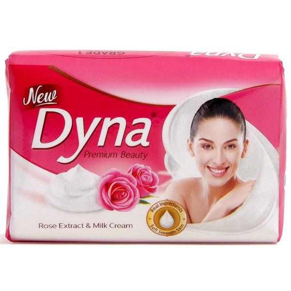Dyna Premium Rose & Milk Cream Soap 45 g (Pack of 4) JioMart