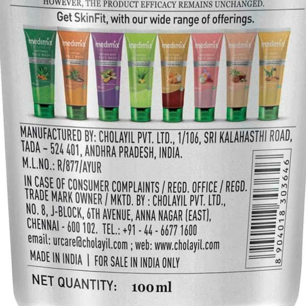 Medimix Ayurvedic Aloe Vera and Tanaka Anti Tan Face Wash 100 ml JioMart