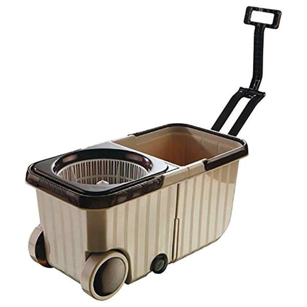 Polyset Dual Tub Wheel Bucket Mop JioMart