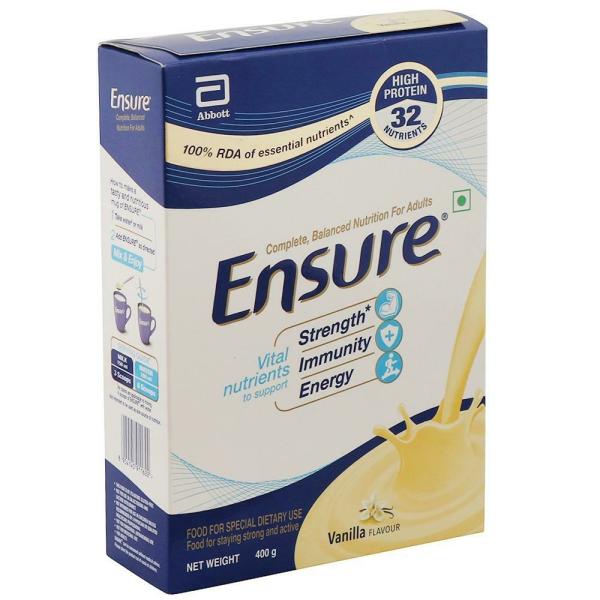 Ensure Vanilla Drink Powder 400 g JioMart
