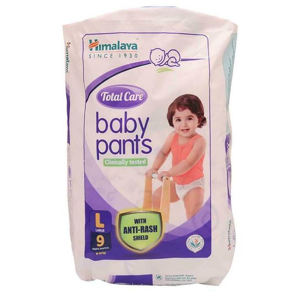 Himalaya Total Care Baby Pants (L) 9 count (8 14 kg) JioMart