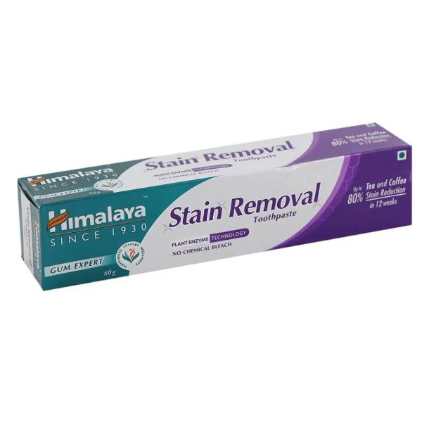 Himalaya Stain Removal Toothpaste 80 g JioMart