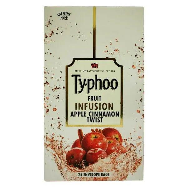Typhoo Fruit Infusion Apple Cinnamon Twist Tea Bags 25 pcs JioMart