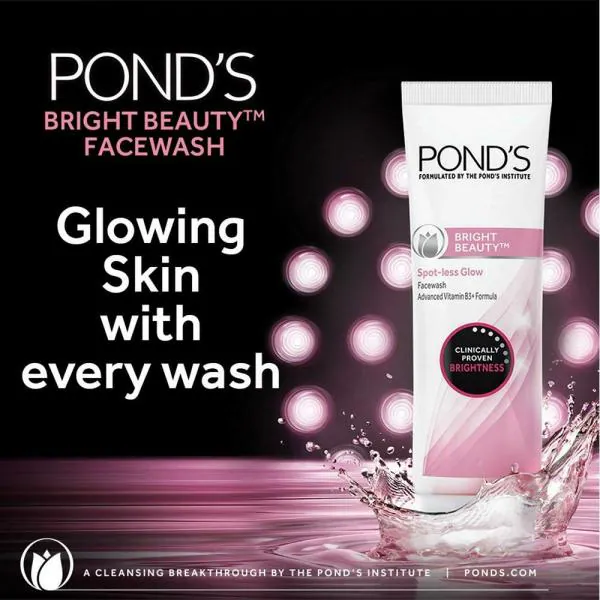 Pond's Bright Beauty Spotless Glow Face Wash 200 g JioMart