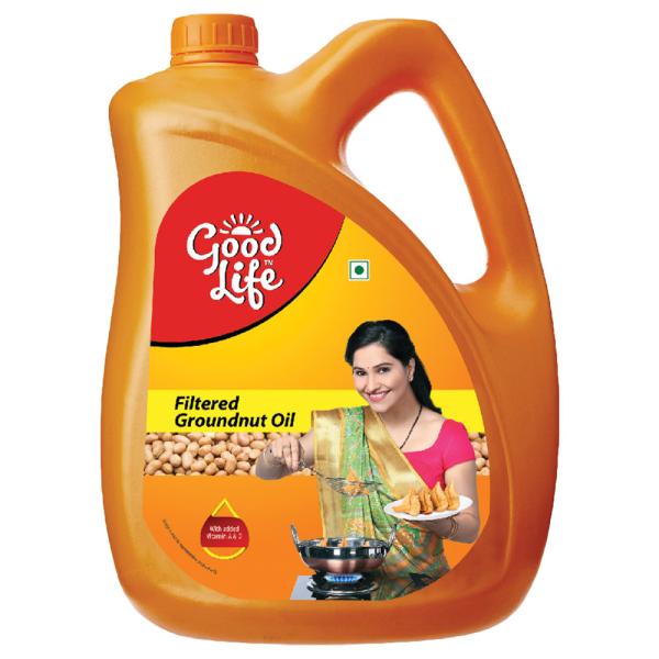 Good Life Filtered Groundnut Oil 5 L JioMart