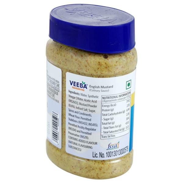 Veeba English Mustard Sauce 300 g JioMart