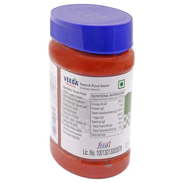 Veeba Pasta & Pizza Sauce 280 g JioMart