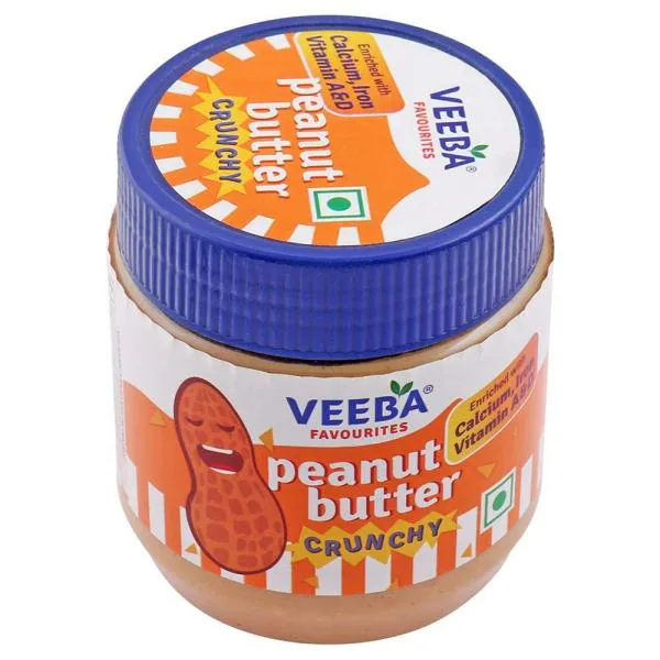 Veeba Crunchy Peanut Butter 340 g JioMart