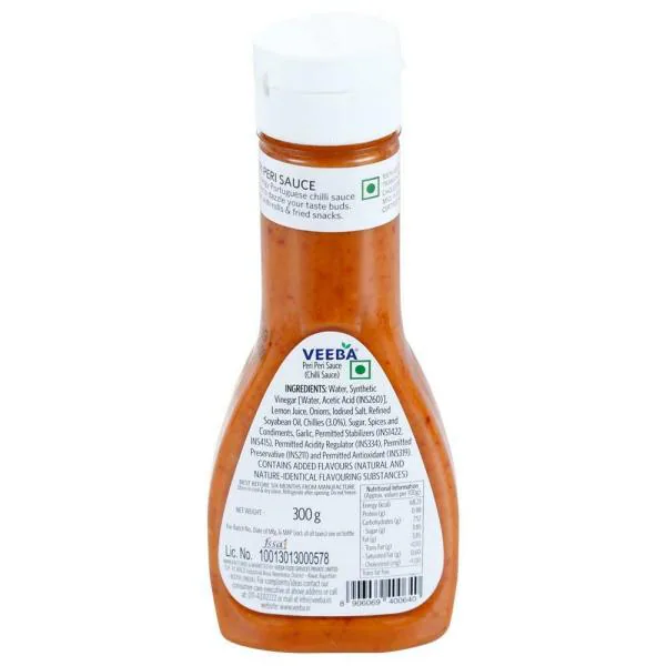 Veeba Peri Peri Sauce 300 g JioMart