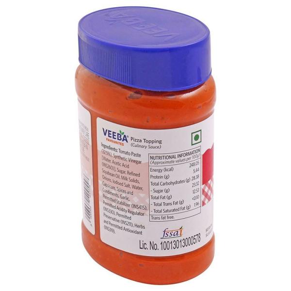 Veeba Pizza Topping Sauce 310 g JioMart