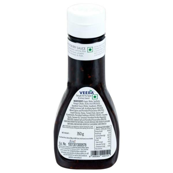 Veeba Teriyaki Stir Fry Sauce 350 g JioMart