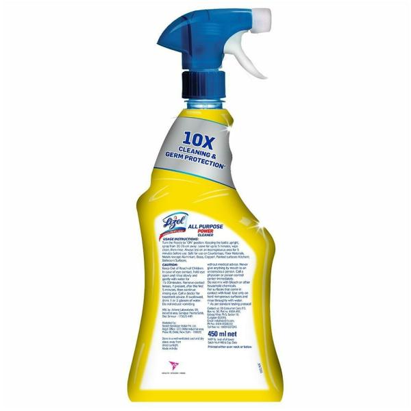 Lizol All Purpose Power Cleaner Trigger Spray 450 ml JioMart