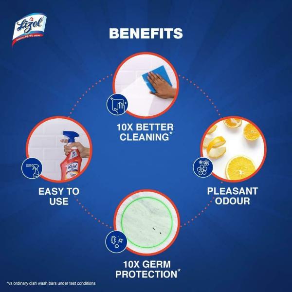 Lizol All Purpose Power Cleaner Trigger Spray 450 ml JioMart