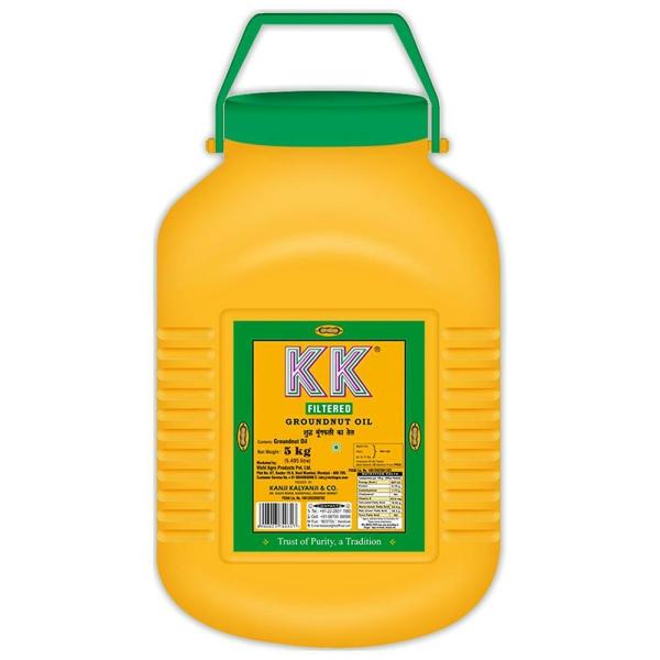KK Filtered Groundnut Oil 5 kg JioMart